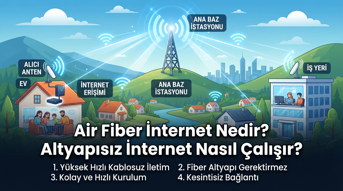 Fiber İnternet Nedir? Nasıl Çalışır? Avantajları Nelerdir?